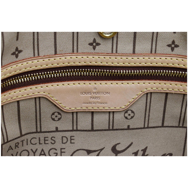 LOUIS VUITTON Neverfull GM Monogram Canvas Tote Bag Brown