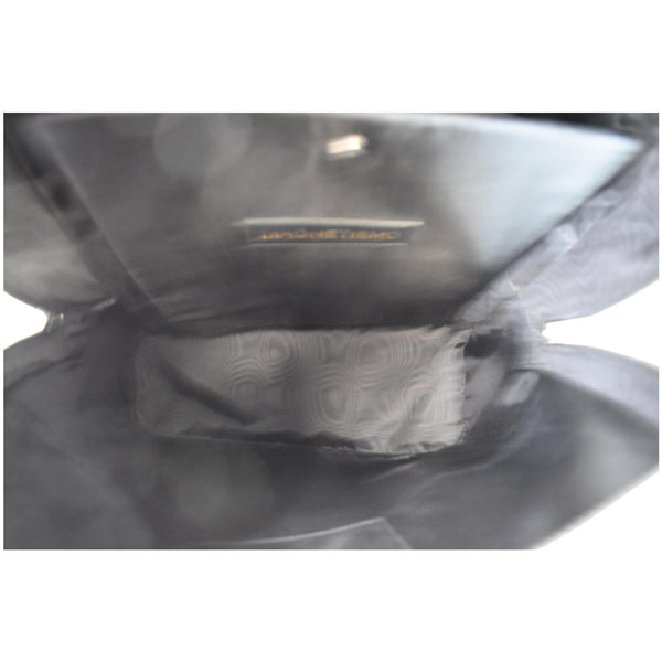 GUCCI Guccy Magnetismo Leather Backpack Bag Black 419584