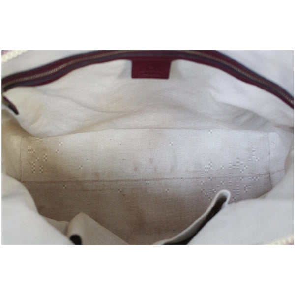 GUCCI Bree GG Guccissima Leather Shoulder Bag Dusty Rose 323673