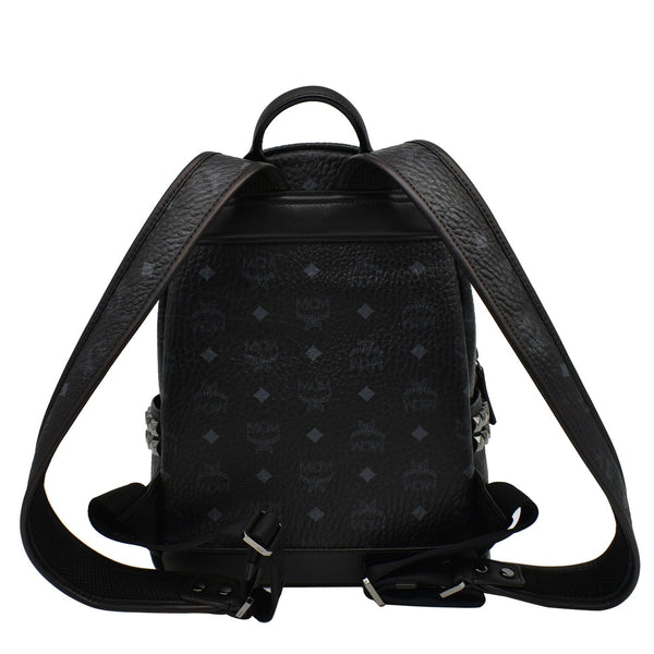 MCM Stark Classic Small Visetos Canvas Backpack Bag belts