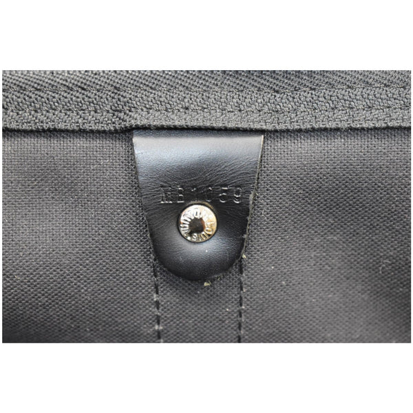 LOUIS VUITTON Keepall Bandouliere 55 Damier Graphite Travel Bag Black