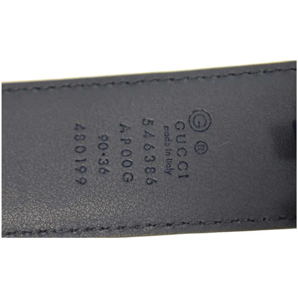 Gucci Interlocking G Leather Belt - Dallas Designer