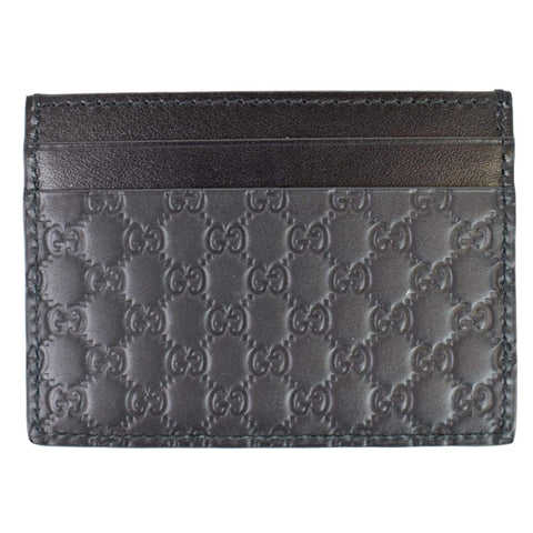 Gucci Microguccissima Leather Card Case for debit cards