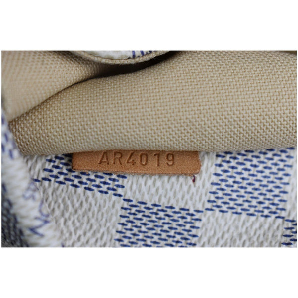 LOUIS VUITTON Totally GM Damier Azur Shoulder Bag White