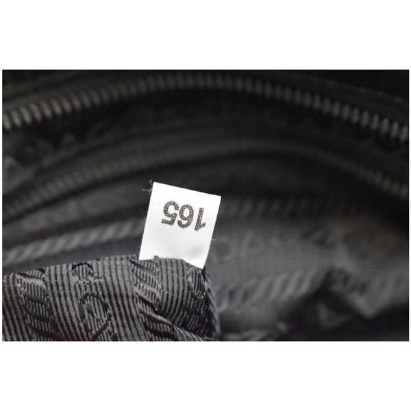 PRADA Re-Nylon Saffiano leather Crossbody Bag Black