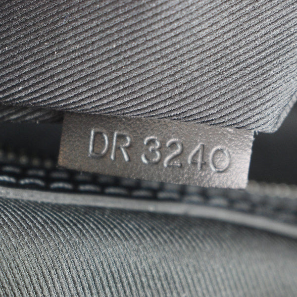 LOUIS VUITTON Keepall 50 Bandouliere Monogram Eclipse Travel Bag Black