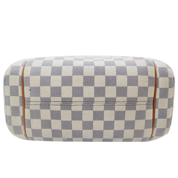LOUIS VUITTON Totally PM Damier Azur Shoulder Bag White