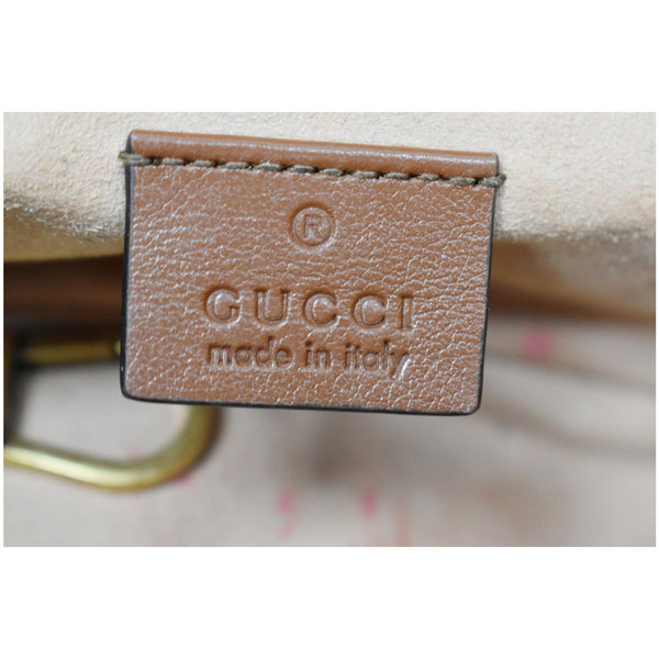 GUCCI GG Marmont Super Mini Matelasse Leather Crossbody Bag Brown 476433