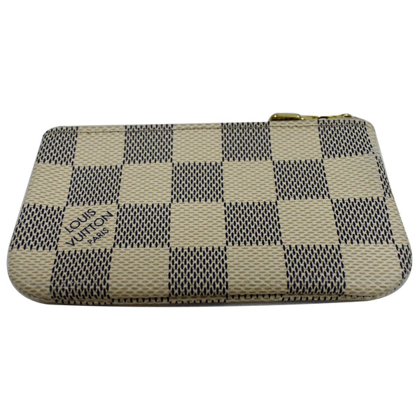 Louis Vuitton Pochette Key Cles Damier Azur Coin Case - PARIS