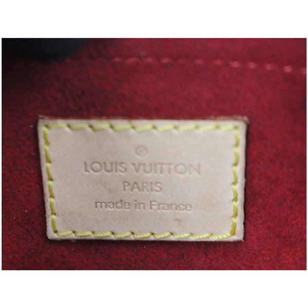 LOUIS VUITTON Croissant PM Monogram Canvas Shoulder Bag Brown