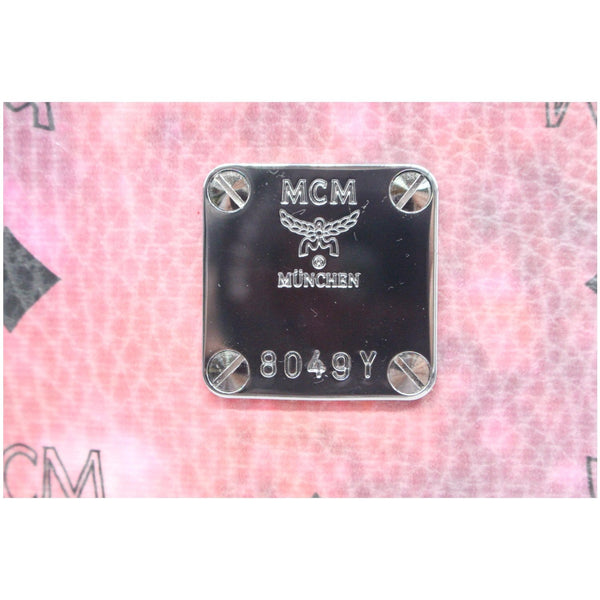 MCM Galaxy Visetos Medium Monogram Canvas Shopper Tote code