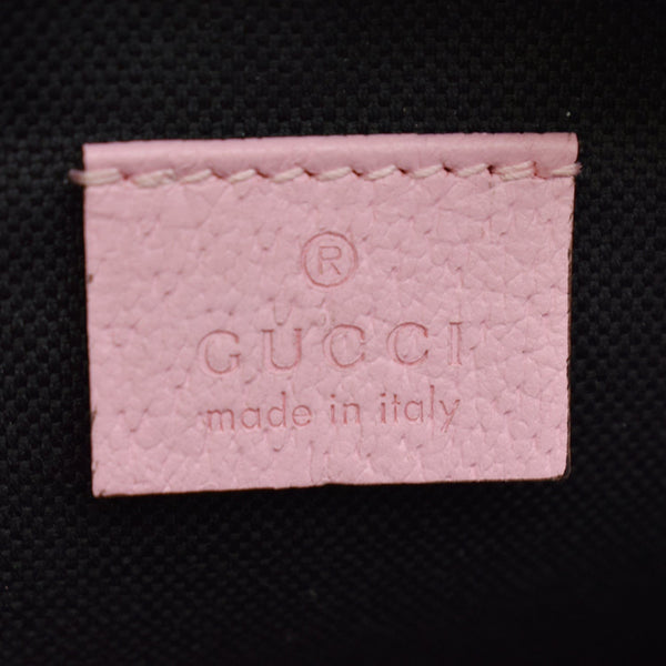 GUCCI GG Psychedelic Round Leather Crossbody Bag Multicolor 603938