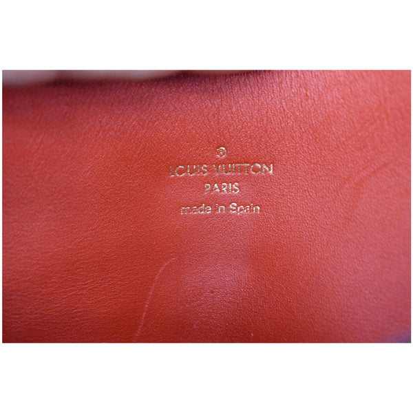 LOUIS VUITTON Millefeuille Monogram Canvas Satchel Bag Brown