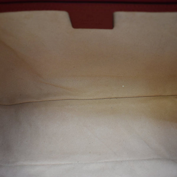 GUCCI Ophidia Flora Web Small Top Handle Shoulder Bag Red 550622