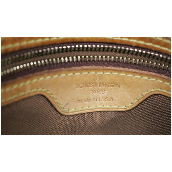 LOUIS VUITTON Looping PM Monogram Canvas Satchel Bag Bown