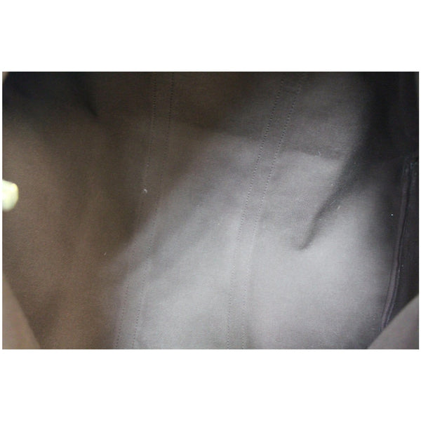 lv Keepall Bandouliere 55 Damier Ebene Bag interior