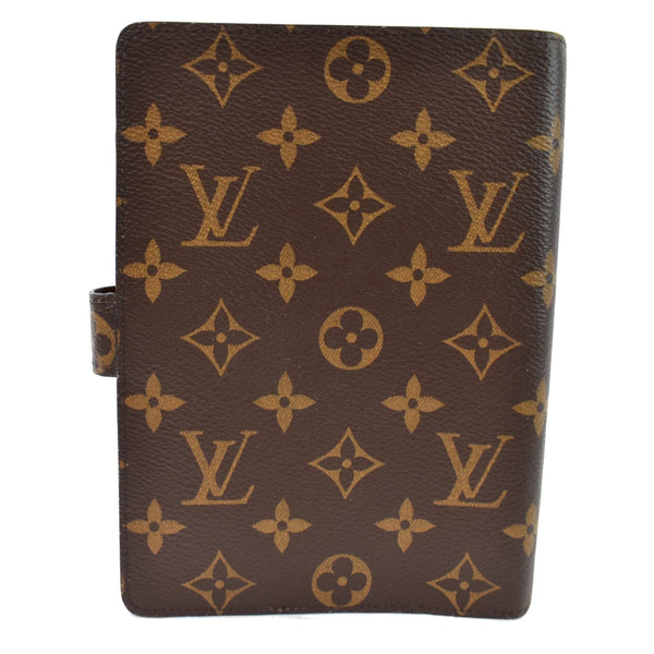 Louis Vuitton Agenda PM Monogram Canvas Planner Cover front side