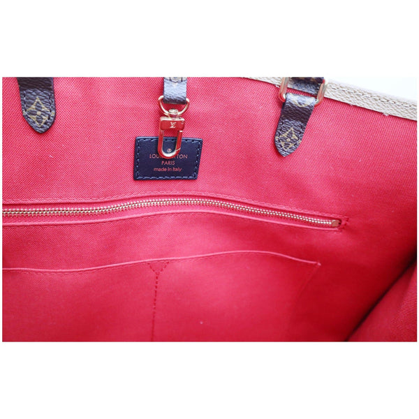 Louis Vuitton Onthego GM Reverse Monogram Canvas Tote Bag