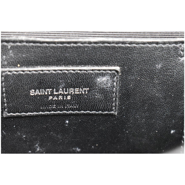 YVES SAINT LAURENT WOC Crocodile-Embossed Shoulder Bag Black - Hot Deals