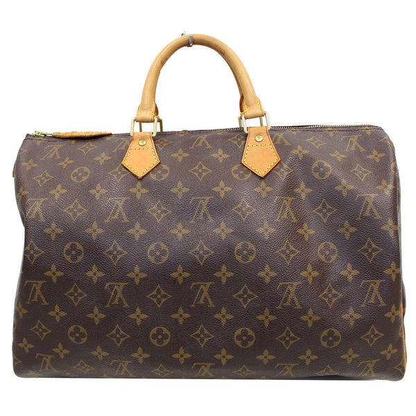 Louis Vuitton Speedy 40 Monogram Canvas Shoulder Bag