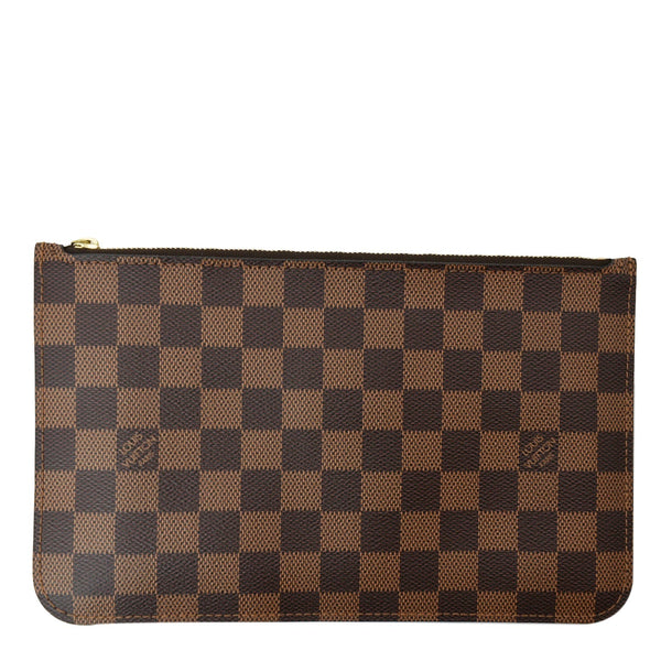 Louis Vuitton Neverfull MM Damier Ebene Pochette Pouch