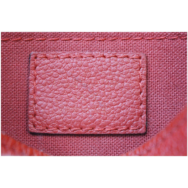 engraved Louis Vuitton Pallas Clutch Monogram Canvas Bag