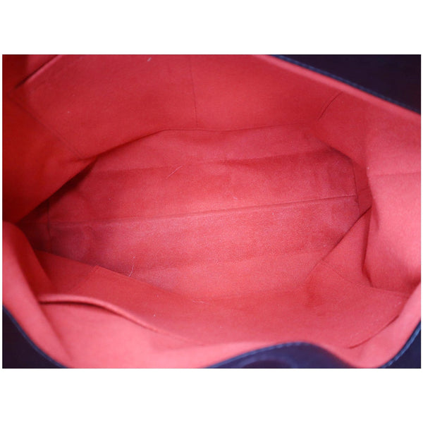 red interior - LV Tuileries Monogram Canvas Hobo Bag