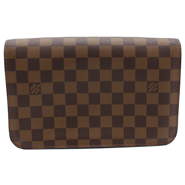 Louis Vuitton Saint Louis Damier Ebene Pochette Clutch Bag