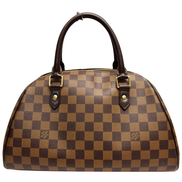 Louis Vuitton Ribera MM Damier Ebene Satchel Bag women