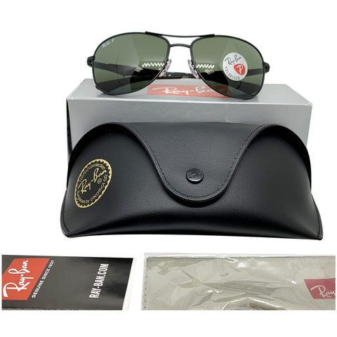 Ray-Ban RB3519 006/9A Sunglasses Green Polarized Lens