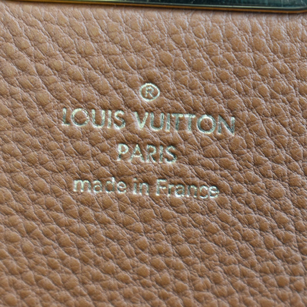 Louis Vuitton Eden MM Monogram Canvas Shoulder Bag Brown