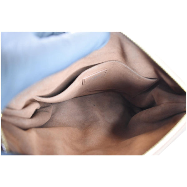 Louis Vuitton Pallas BB Monogram Canvas Shoulder Bag - brown interior