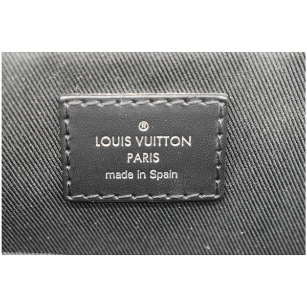LOUIS VUITTON District PM Monogram Eclipse Messenger Bag Black