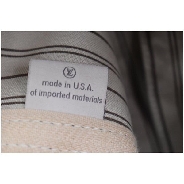 LOUIS VUITTON Neverfull MM Monogram Canvas Tote Bag Brown