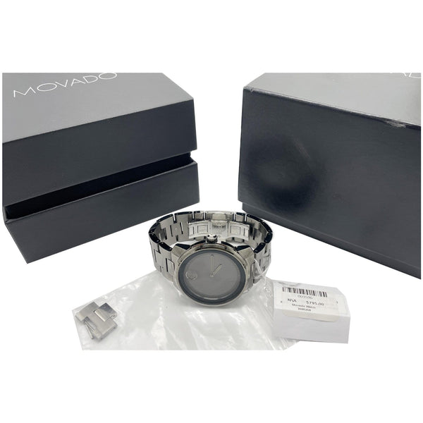 MOVADO Bold Metals 3600259 Swiss SS Watch Dial 43MM