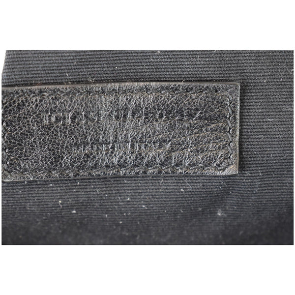 YVES SAINT LAURENT Large Loulou Calfskin Matelasse Chain Shoulder Bag Black