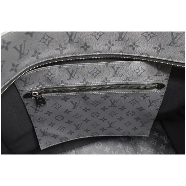 LOUIS VUITTON Cabas Zippe GM Monogram Eclipse Tote Bag Black