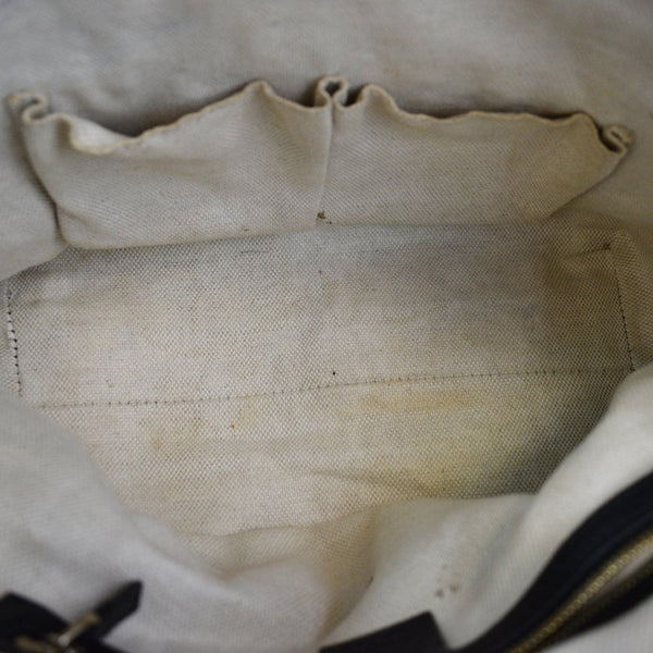 Gucci Soho Tassel Pebbled Leather Top Handle Crossbody Bag