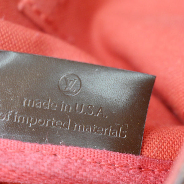 LOUIS VUITTON Favorite MM Damier Ebene Crossbody Bag Brown