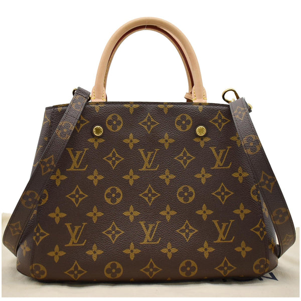 Louis Vuitton Montaigne BB Monogram Canvas Satchel Bag