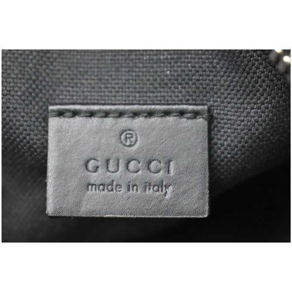 GUCCI GG Supreme Monogram Web Messenger Bag Black 598103