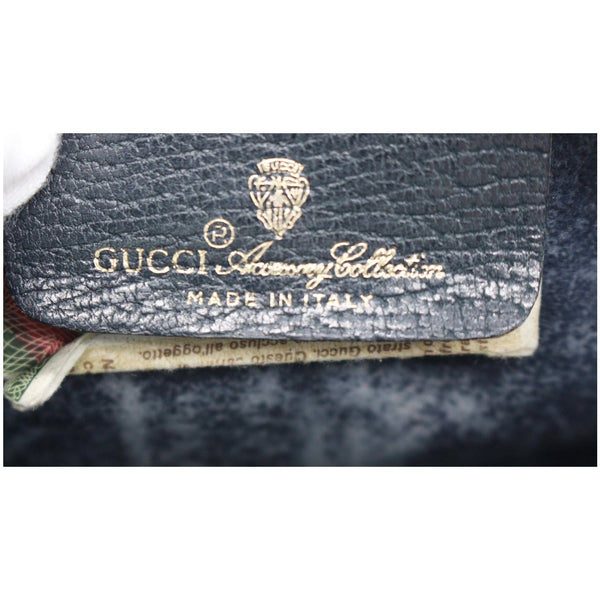 GUCCI Ophidia Vintage Supreme Canvas Shoulder Bag Black