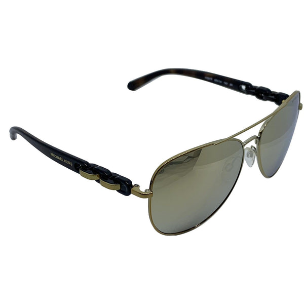 Michael Kors MK1015 11297P Pandora Sunglasses Liquid Gold Lens