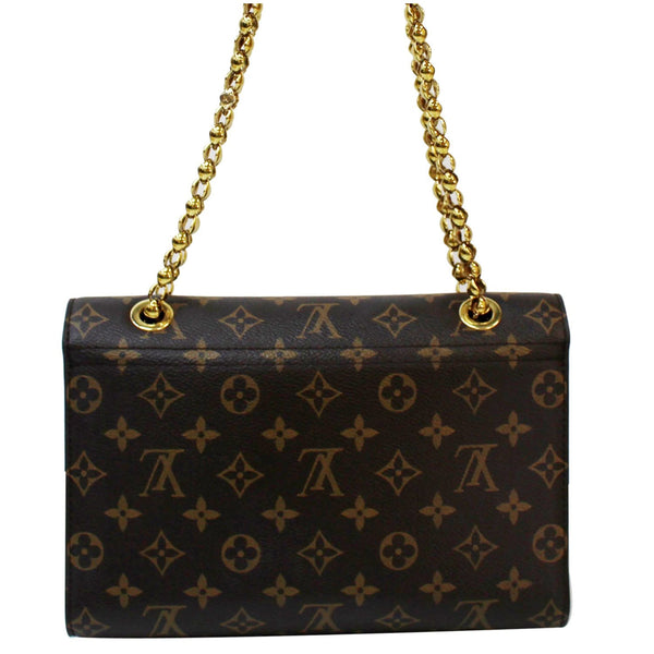 Brown color Louis Vuitton Victoire Monogram Canvas Bag