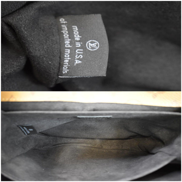 LOUIS VUITTON Metis Pochette Reverse Monogram Canvas Crossbody Bag Brown