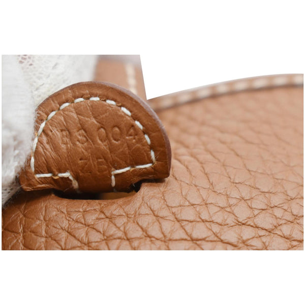 HERMES Evelyne TPM Clemence Leather Shoulder Bag Cuivre