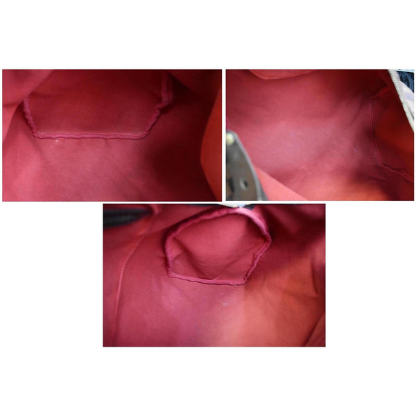 LOUIS VUITTON Speedy 35 Damier Ebene Satchel Bag Brown