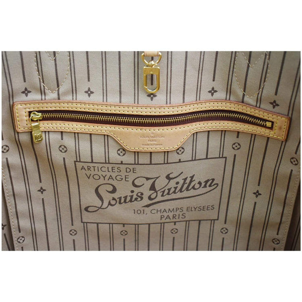LOUIS VUITTON Neverfull GM Monogram Canvas Tote Bag Brown