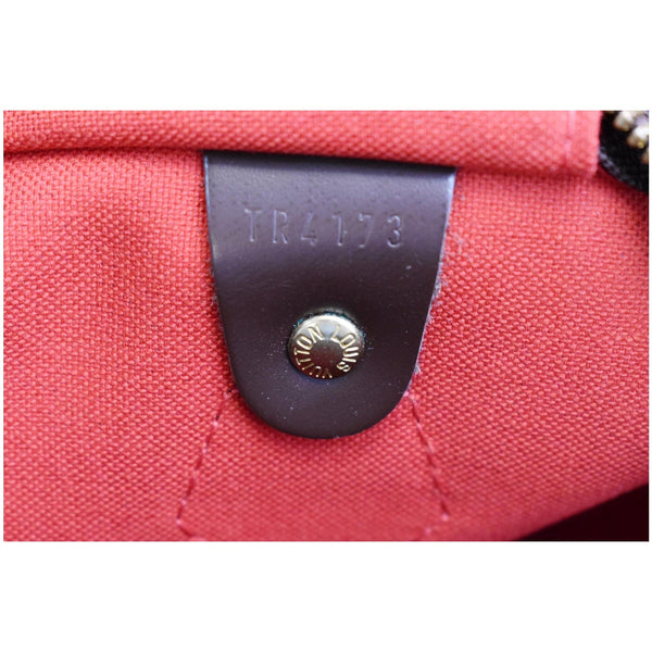 LOUIS VUITTON Speedy 30 Damier Ebene Satchel Bag Brown