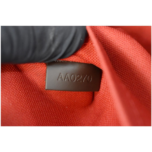 Louis Vuitton Alma BB Damier Ebene Shoulder Bag code